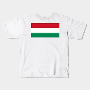 Flag of Hungary Kids T-Shirt